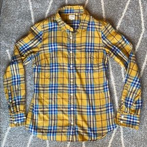J. Crew Plaid Button up